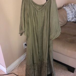 Free People boho maxi dress